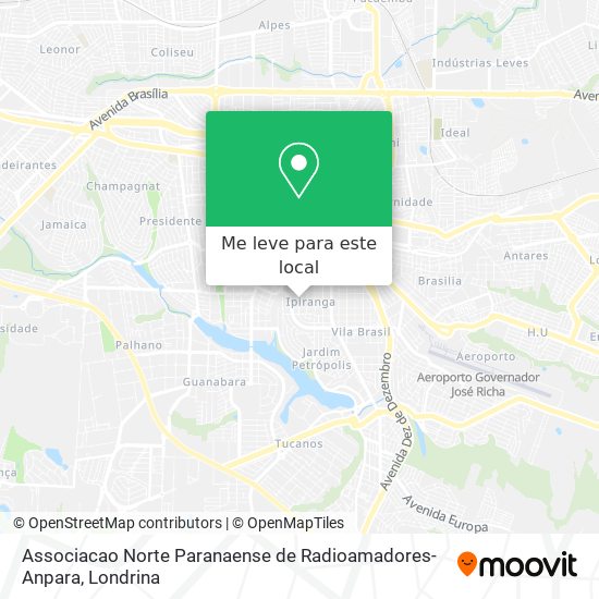 Associacao Norte Paranaense de Radioamadores-Anpara mapa