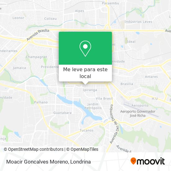 Moacir Goncalves Moreno mapa