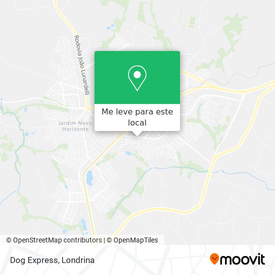 Dog Express mapa
