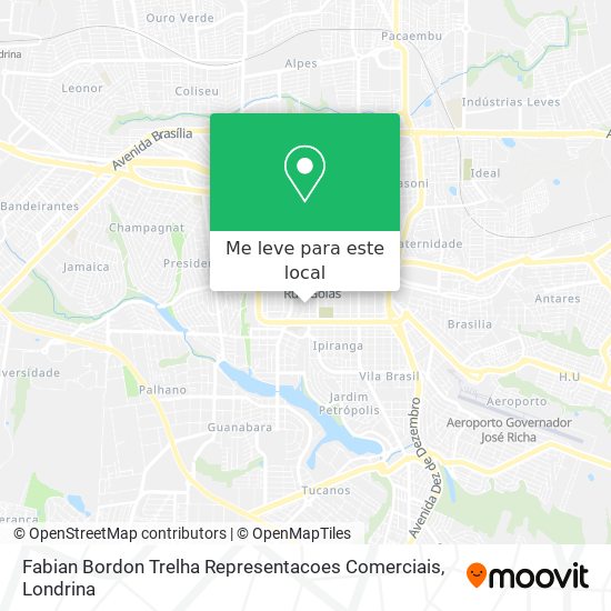 Fabian Bordon Trelha Representacoes Comerciais mapa