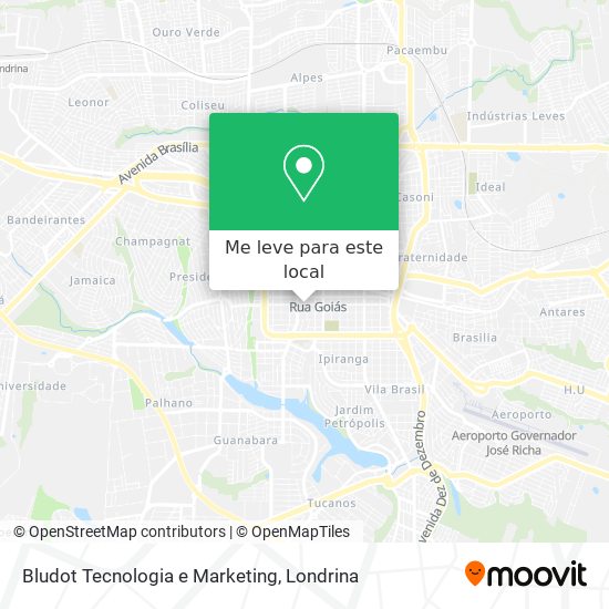 Bludot Tecnologia e Marketing mapa