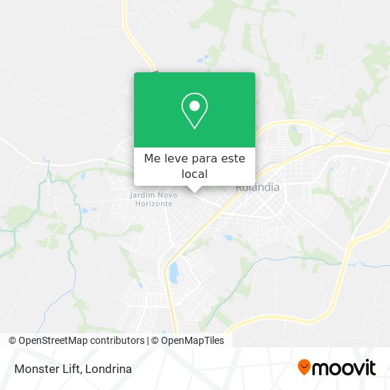Monster Lift mapa