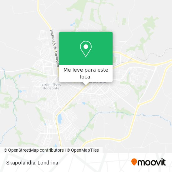Skapolândia mapa