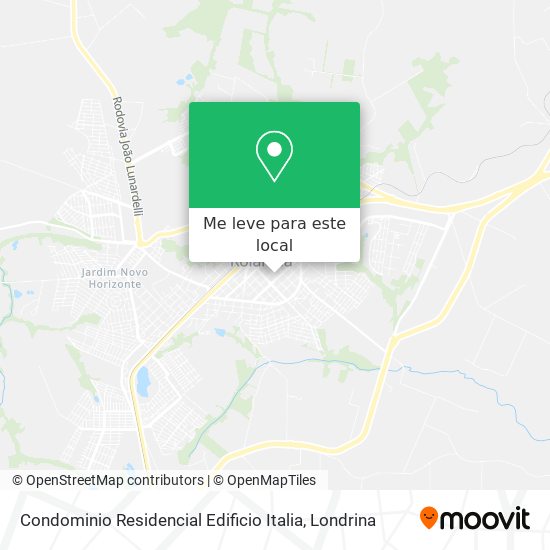 Condominio Residencial Edificio Italia mapa