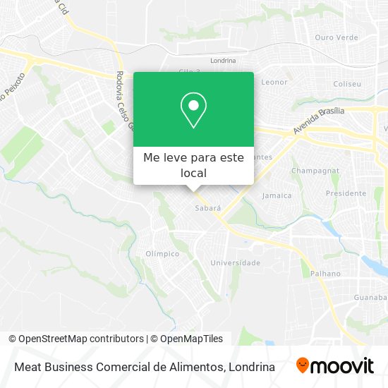 Meat Business Comercial de Alimentos mapa