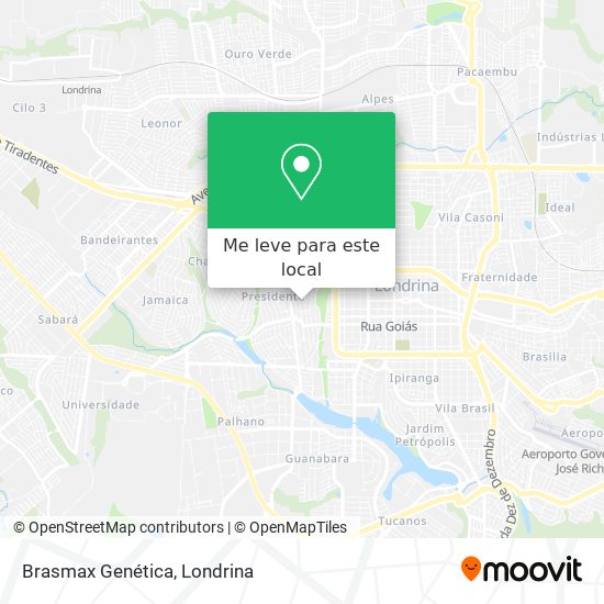 Brasmax Genética mapa