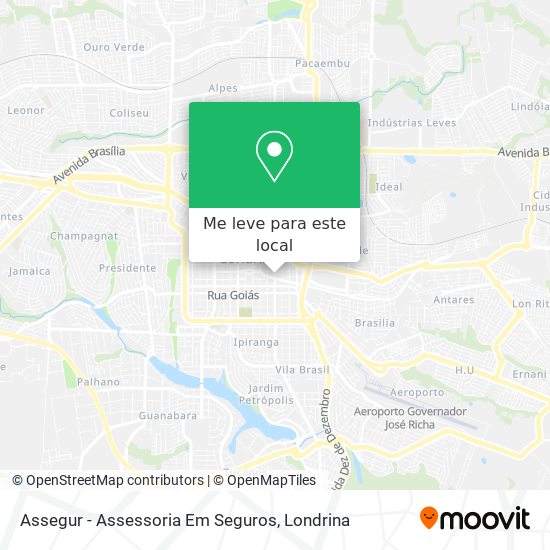 Assegur - Assessoria Em Seguros mapa