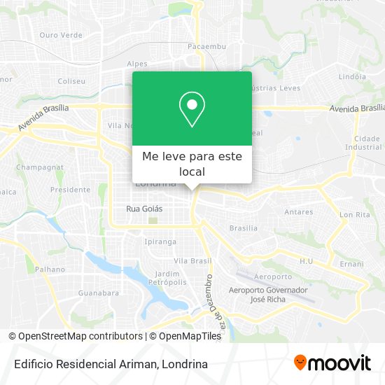 Edificio Residencial Ariman mapa
