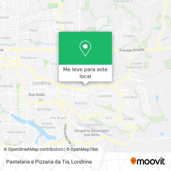 Pastelaria e Pizzaria da Tia mapa