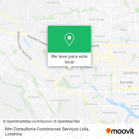 Mm Consultoria Construcoes Serviços Ltda mapa
