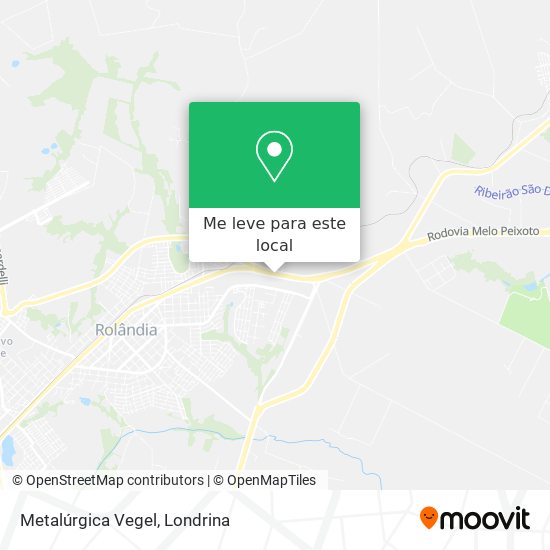 Metalúrgica Vegel mapa