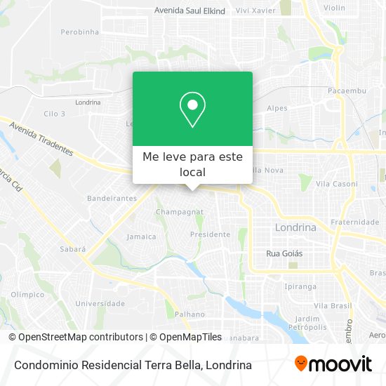 Condominio Residencial Terra Bella mapa