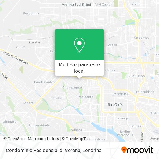 Condominio Residencial di Verona mapa