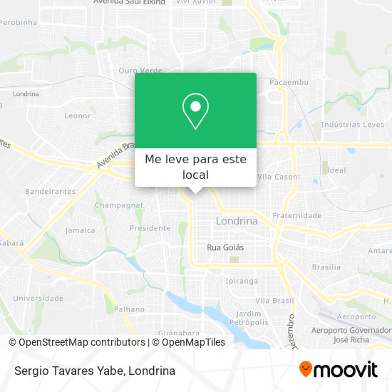 Sergio Tavares Yabe mapa
