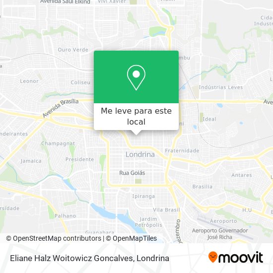 Eliane Halz Woitowicz Goncalves mapa