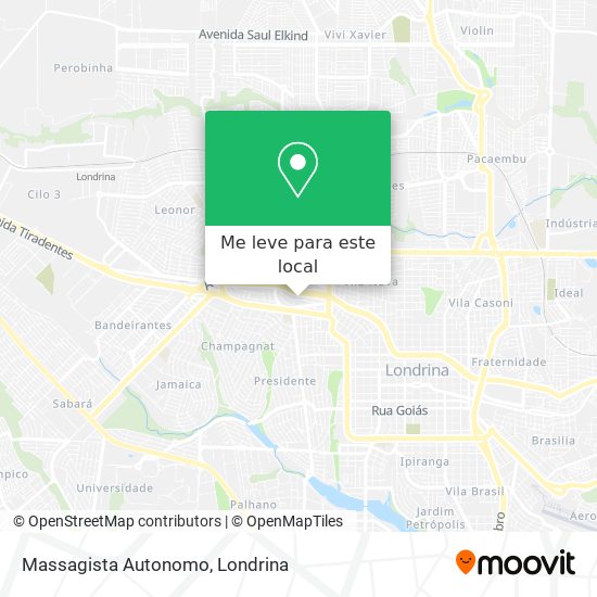 Massagista Autonomo mapa