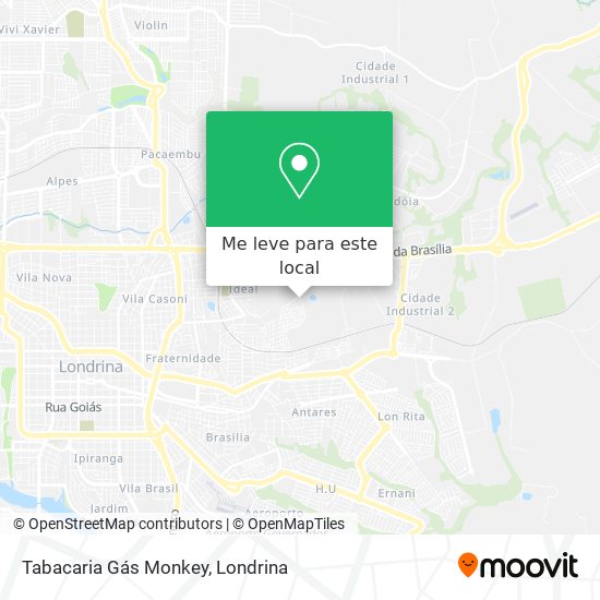 Tabacaria Gás Monkey mapa