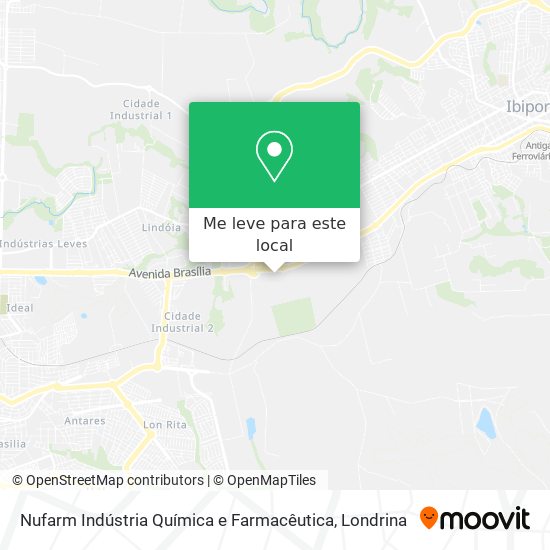 Nufarm Indústria Química e Farmacêutica mapa