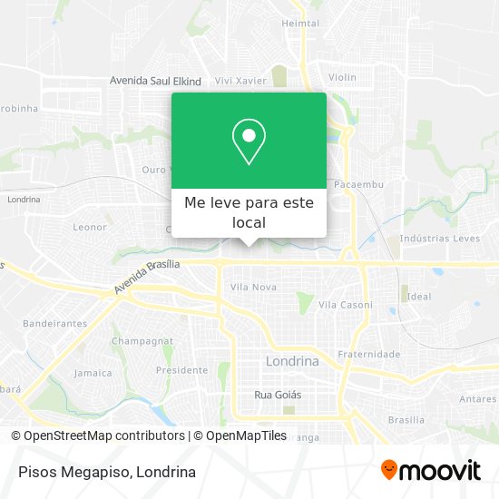 Pisos Megapiso mapa