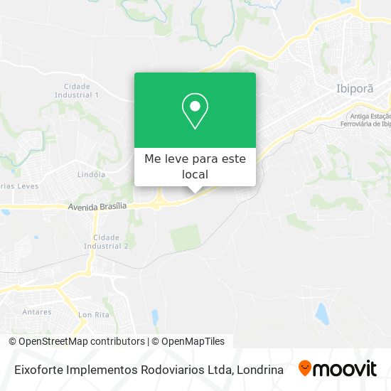 Eixoforte Implementos Rodoviarios Ltda mapa