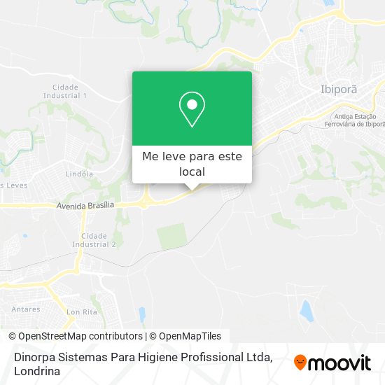 Dinorpa Sistemas Para Higiene Profissional Ltda mapa