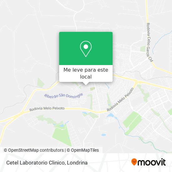 Cetel Laboratorio Clinico mapa