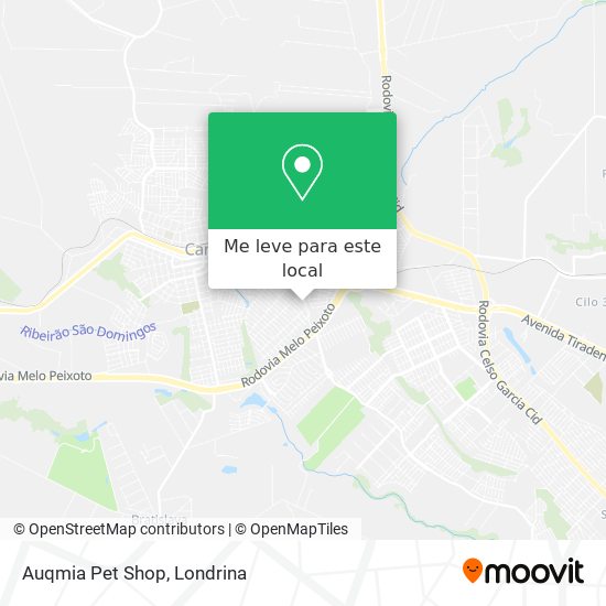 Auqmia Pet Shop mapa