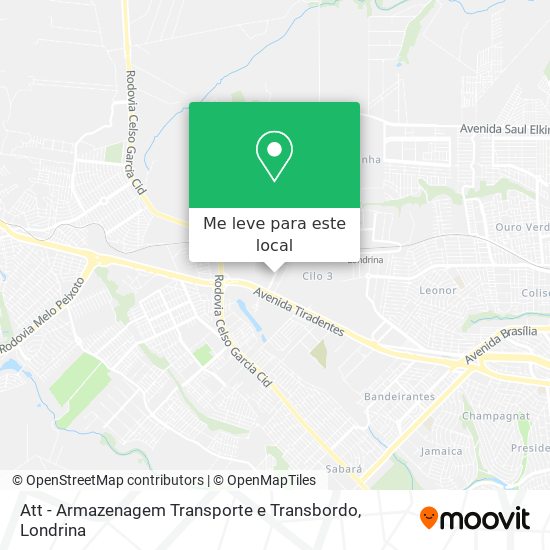 Att - Armazenagem Transporte e Transbordo mapa