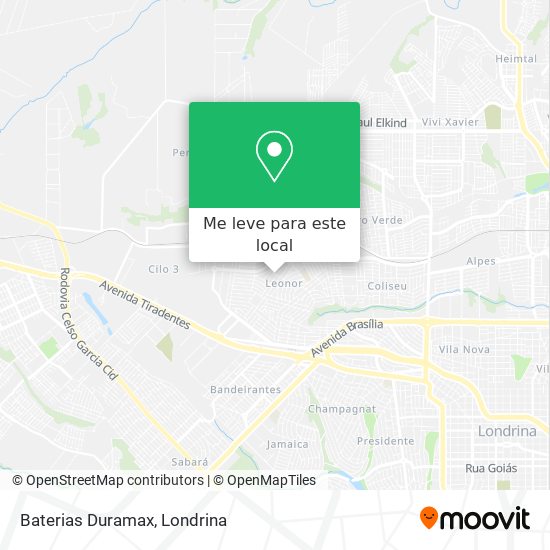 Baterias Duramax mapa