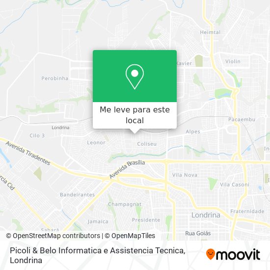 Picoli & Belo Informatica e Assistencia Tecnica mapa