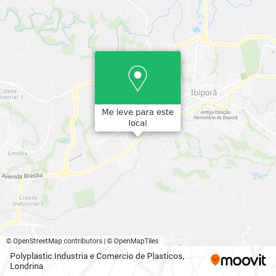 Polyplastic Industria e Comercio de Plasticos mapa