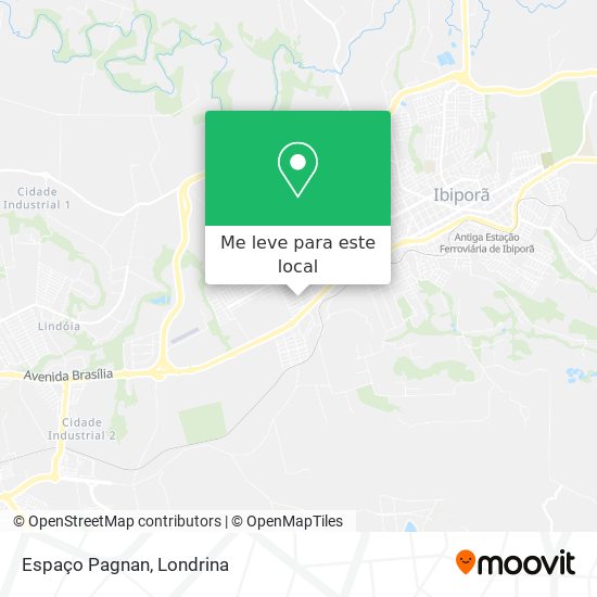 Espaço Pagnan mapa