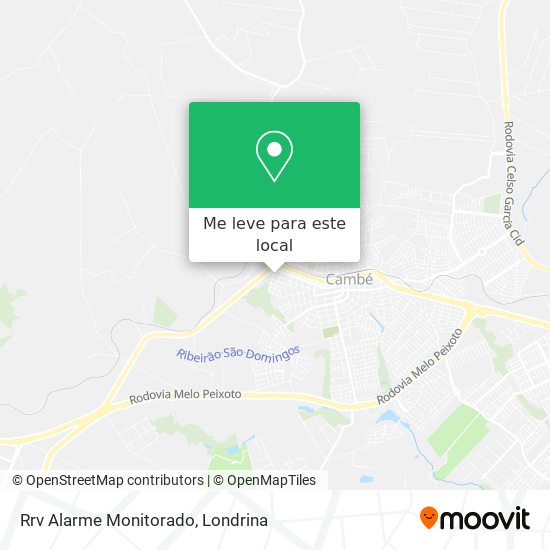 Rrv Alarme Monitorado mapa