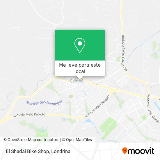 El Shadai Bike Shop mapa