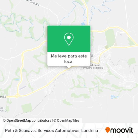 Petri & Scanavez Servicos Automotivos mapa