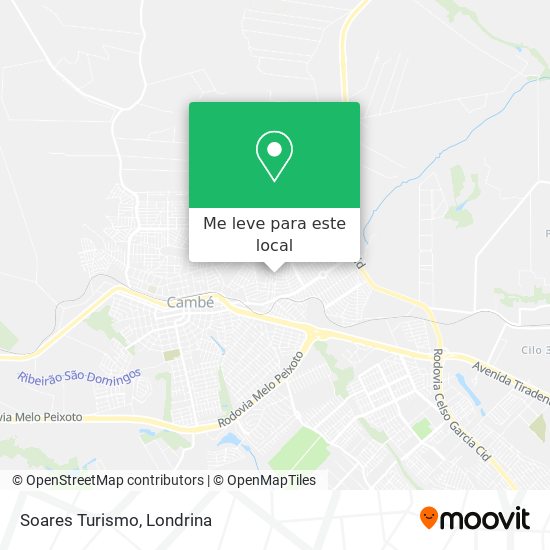 Soares Turismo mapa