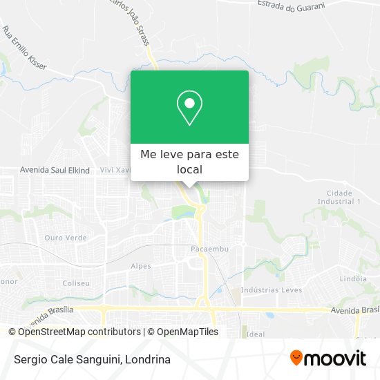 Sergio Cale Sanguini mapa
