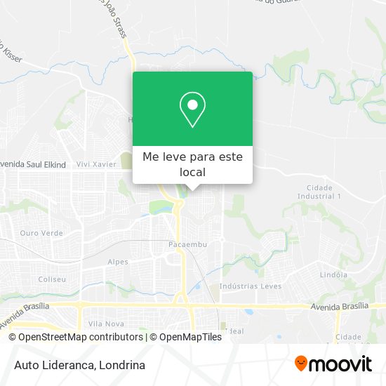 Auto Lideranca mapa