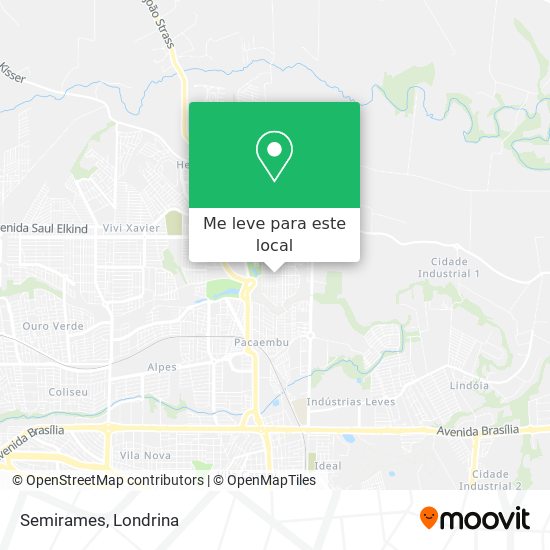 Semirames mapa