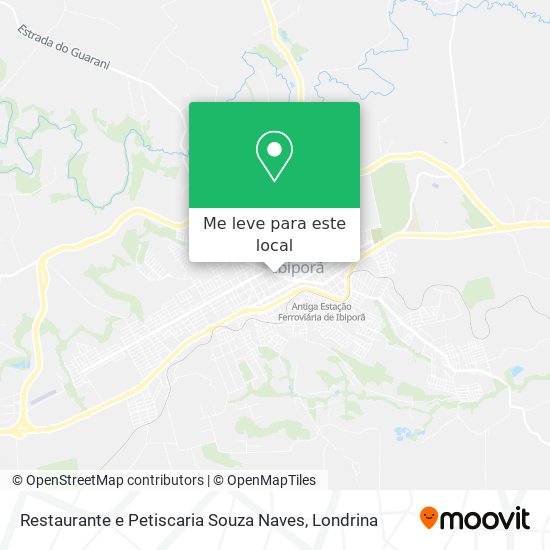 Restaurante e Petiscaria Souza Naves mapa