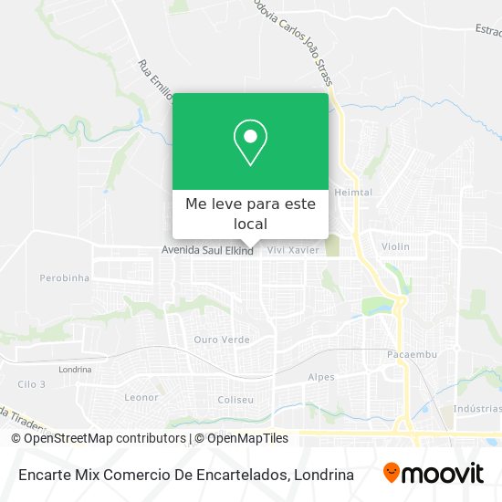 Encarte Mix Comercio De Encartelados mapa