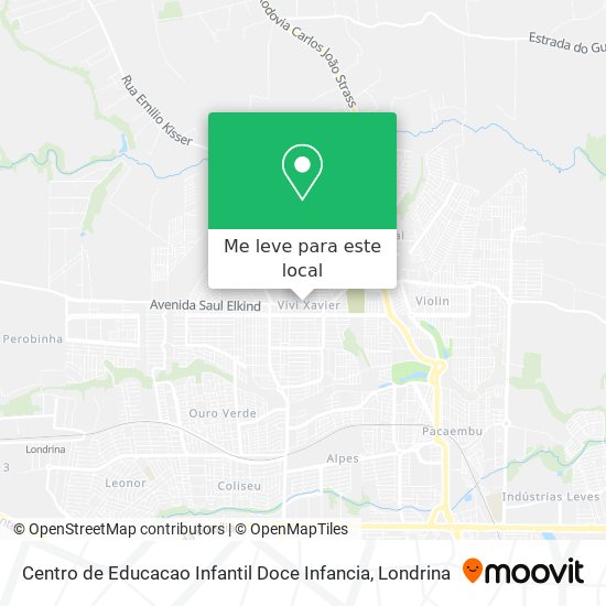 Centro de Educacao Infantil Doce Infancia mapa
