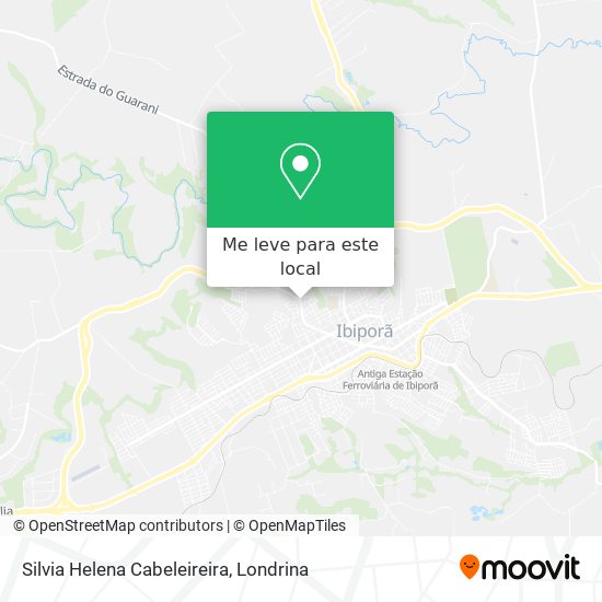 Silvia Helena Cabeleireira mapa