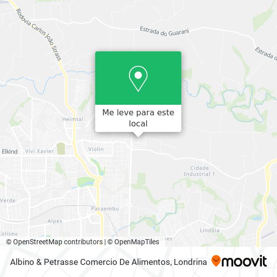 Albino & Petrasse Comercio De Alimentos mapa