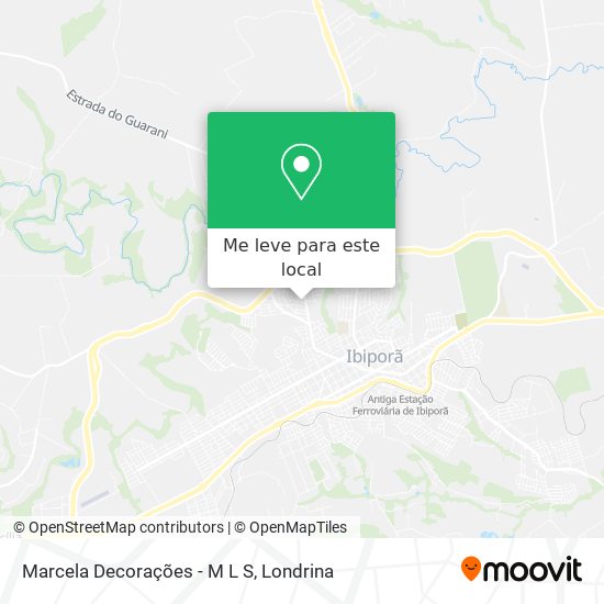 Marcela Decorações - M L S mapa