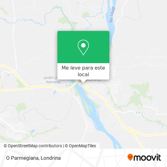 O Parmegiana mapa