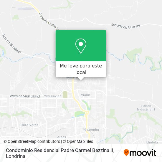 Condominio Residencial Padre Carmel Bezzina II mapa