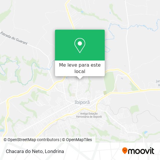 Chacara do Neto mapa