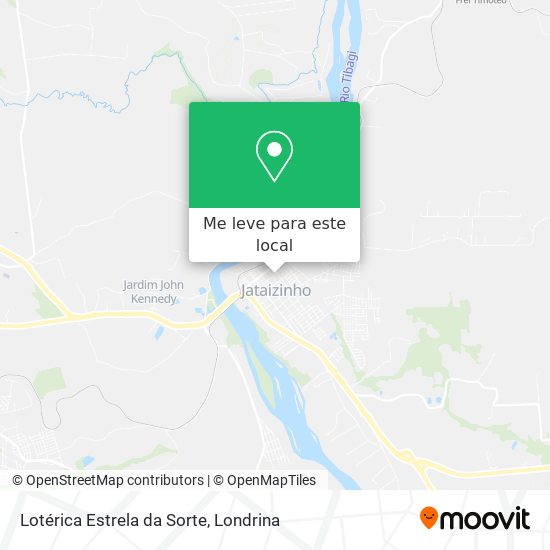 Lotérica Estrela da Sorte mapa