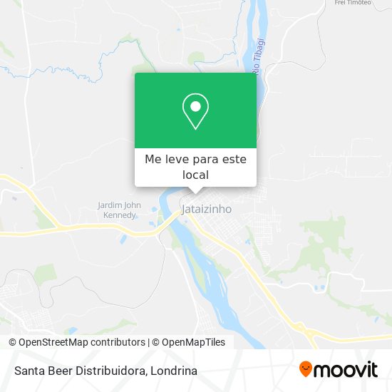 Santa Beer Distribuidora mapa